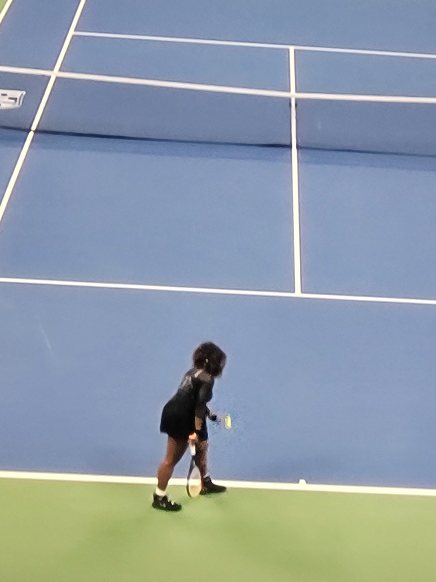 ProfRdubya's tweet photo. Great match @serenawilliams #GOAT #Queen https://t.co/St8x0ZmD1i