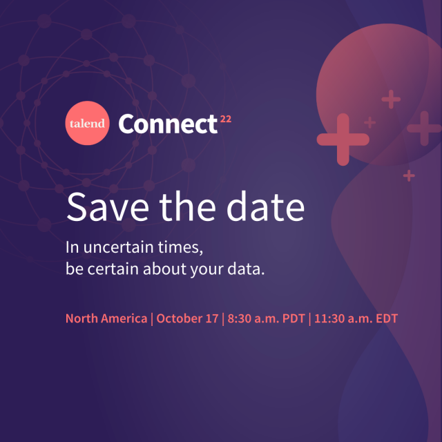 Fortune favors the prepared. 📈 #TalendConnect is coming — #SaveTheDate dy.si/jzkEnJ