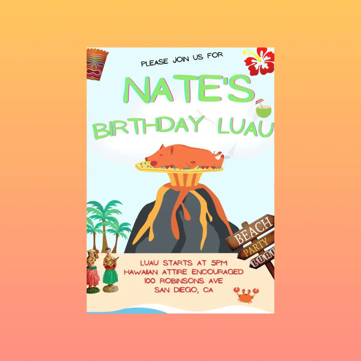 FatCatDesignz's tweet image. Awesome! Amazing! Our latest arrival. Luau Birthday Invitation Bundle - Luau Invitation - Luau Party - Luau Birthday - Birthday Invitation- Aloha Invitation at $10.99. 
etsy.com/listing/121619…
#Invitation #LuauBirthday