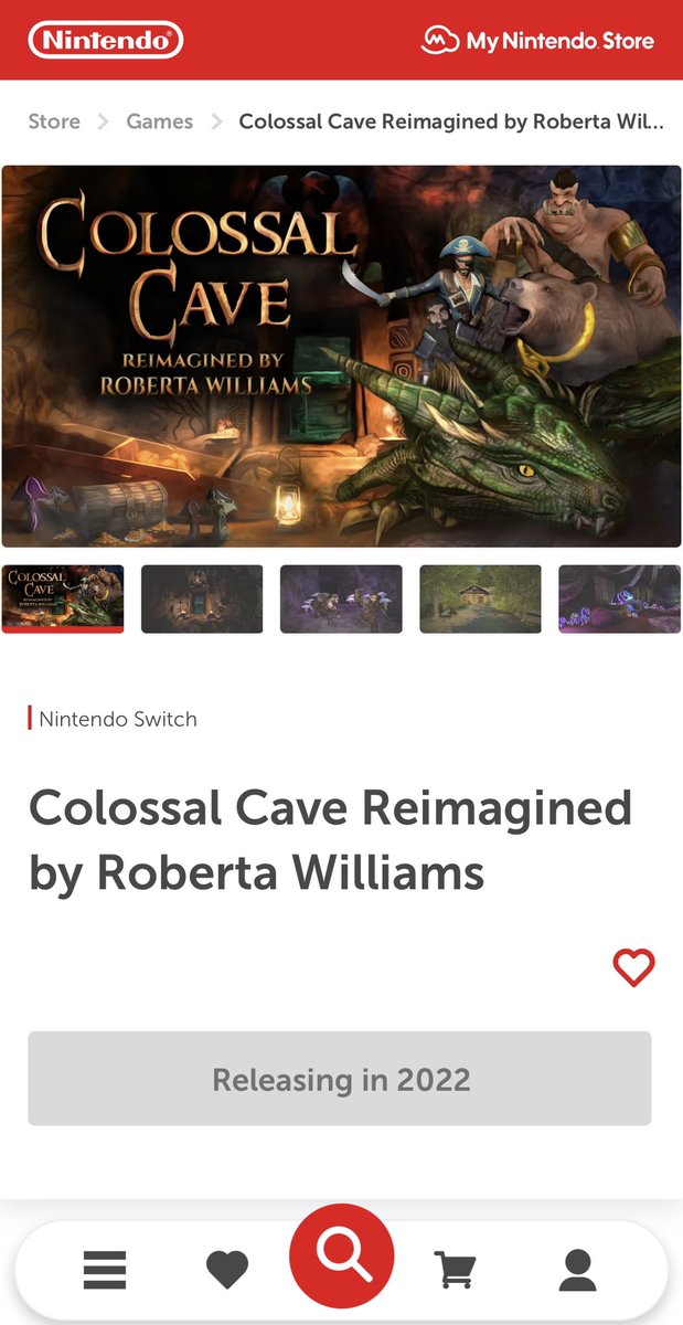 So cool to see our game on Nintendo store! Im still in shock