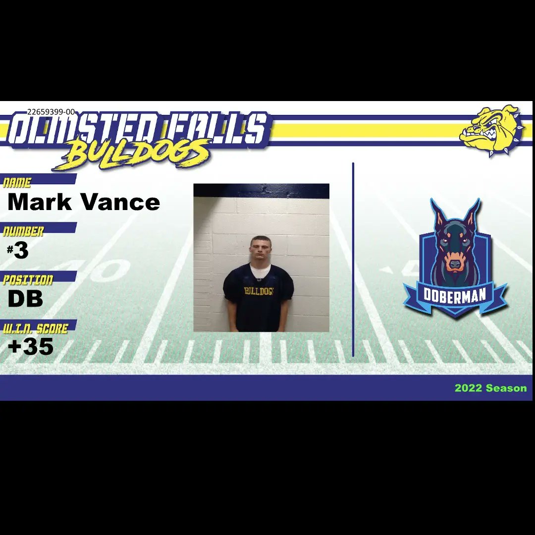 Coachpace82's tweet photo. 🚨🚨 Level ⬆️ Alert!🚨🚨 Colin Singleton and Mark Vance both level up with to Doberman with their efforts this week vs. Brunswick!  #BulldogDefense #WIN #GetSix https://t.co/kAt9yRAB7V