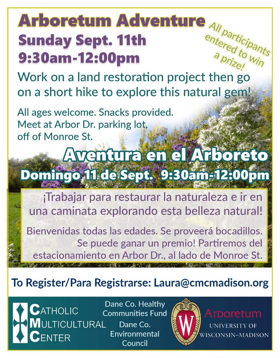 MariaHart77's tweet image. Join us! #nature #madisonwi #UWArboretum @CMCMadison