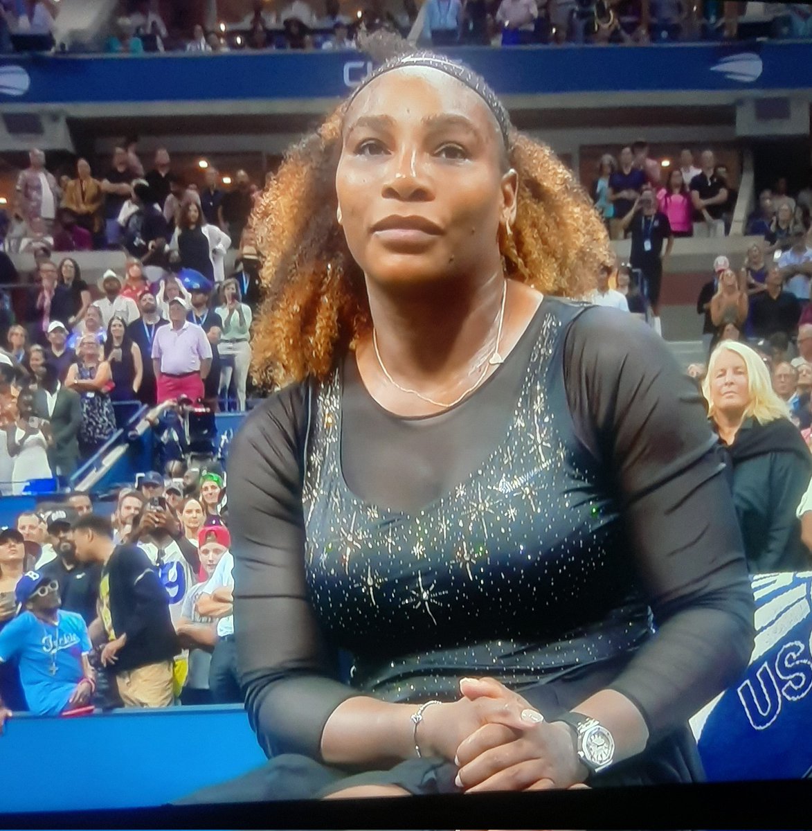 Serena, the Queen of Tennis, thank you. We will be watching you from Lagos Nigeria.