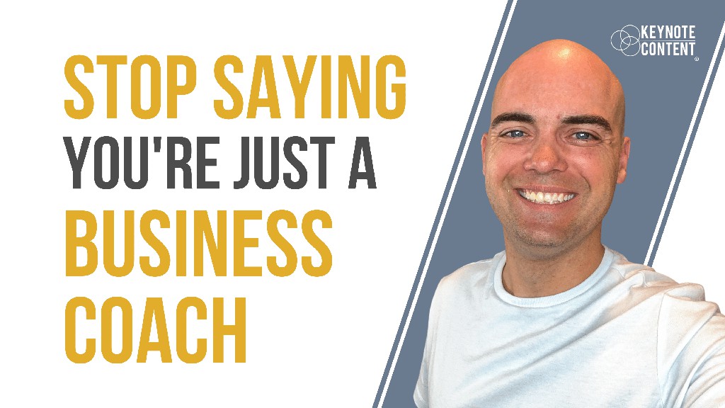 djkrieger's tweet image. Introducing yourself as a business coach is a bad idea. There&apos;s a real opportunity to create a &quot;Wow!&quot; impression if you position yourself as more than just a business coach. Watch here: lttr.ai/1V3N

#businesscoach #messagedevelopment @keynotecontent