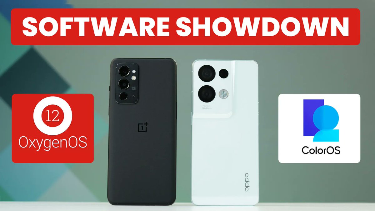 CashifyTechByte's tweet photo. OxygenOS 12 Vs ColorOS 12 - Which is the better Operating System? Let's find out.
Read more: https://t.co/TusUUURu9G  
#oxygenOS12 #OnePlus9RT #colorOS12 #OPPOReno8Pro 
@oneplus @oppo https://t.co/RiQ9b5O8Td