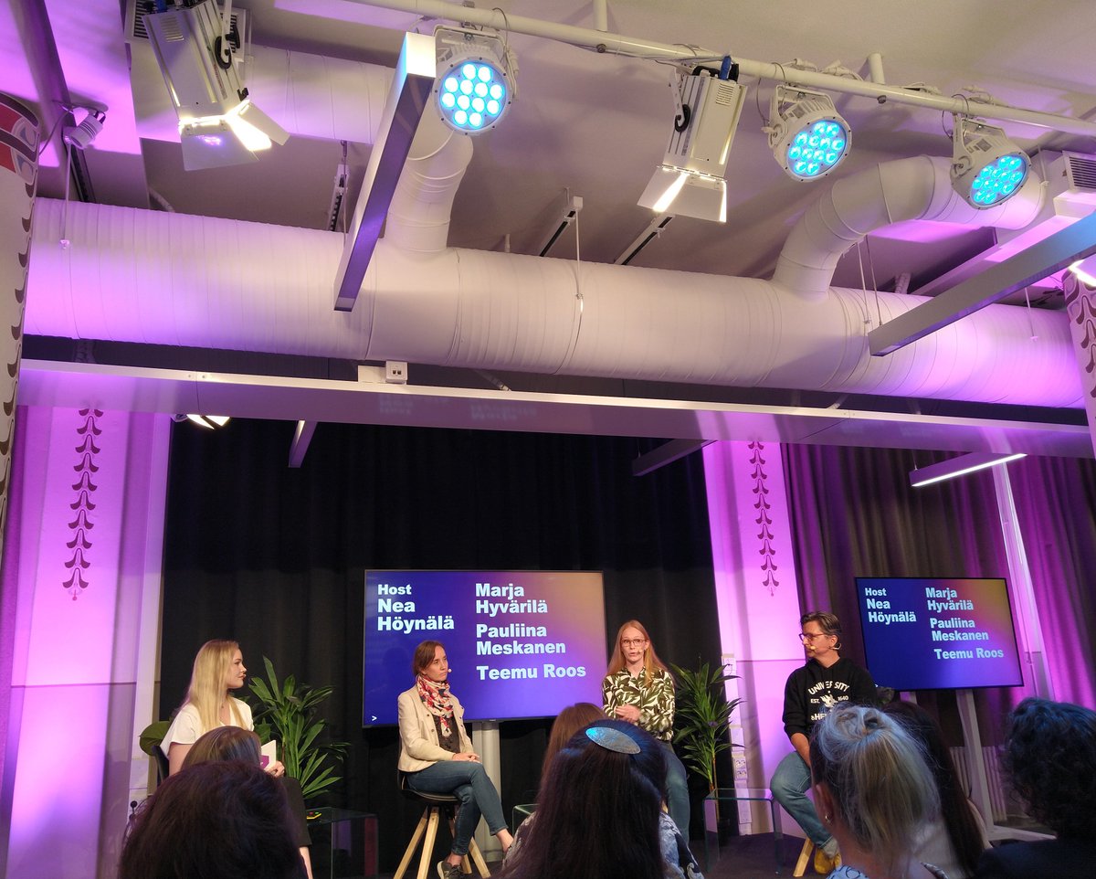 SipilaJaana's tweet image. Women, Inclusivity &amp;amp; Tech Studies. The first two words resonate with my previous jobs, the current work has brought in the third one. All three connected equals a challenge also for the universities of applied sciences. #womenintech #inclusivity #techstudies