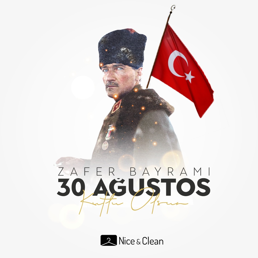 niceandcleantr's tweet photo. 30 Ağustos Zafer Bayramımız kutlu olsun!

#30Ağustos #ZaferBayramı #Kahraman #Sevgi #Saygı #Zafer https://t.co/IH2QIljzso