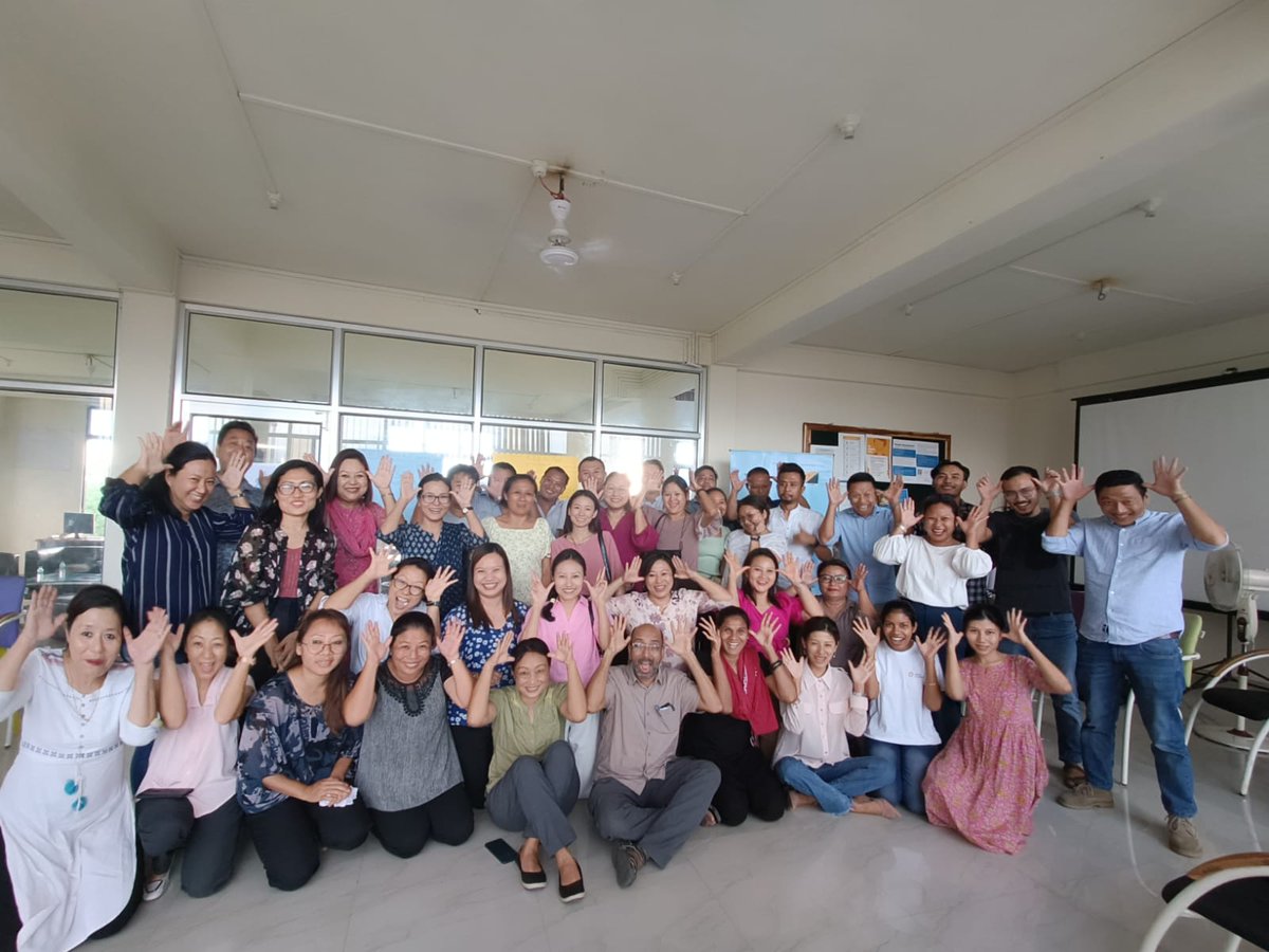 YNnagaland's tweet photo. Zip Zap⚡️
2 days of #IBMSTEMforGirls MasterCoach for Teachers successfully completed with 70 teachers of 24 Govt. schools from Dimapur held at #YouthNet office Dimapur, with @questalliance as our facilitating partner. @ibm_in @IBM @NagalandSchool @MyGovNagaland #YNnagaland https://t.co/Z8BKSfCqFS