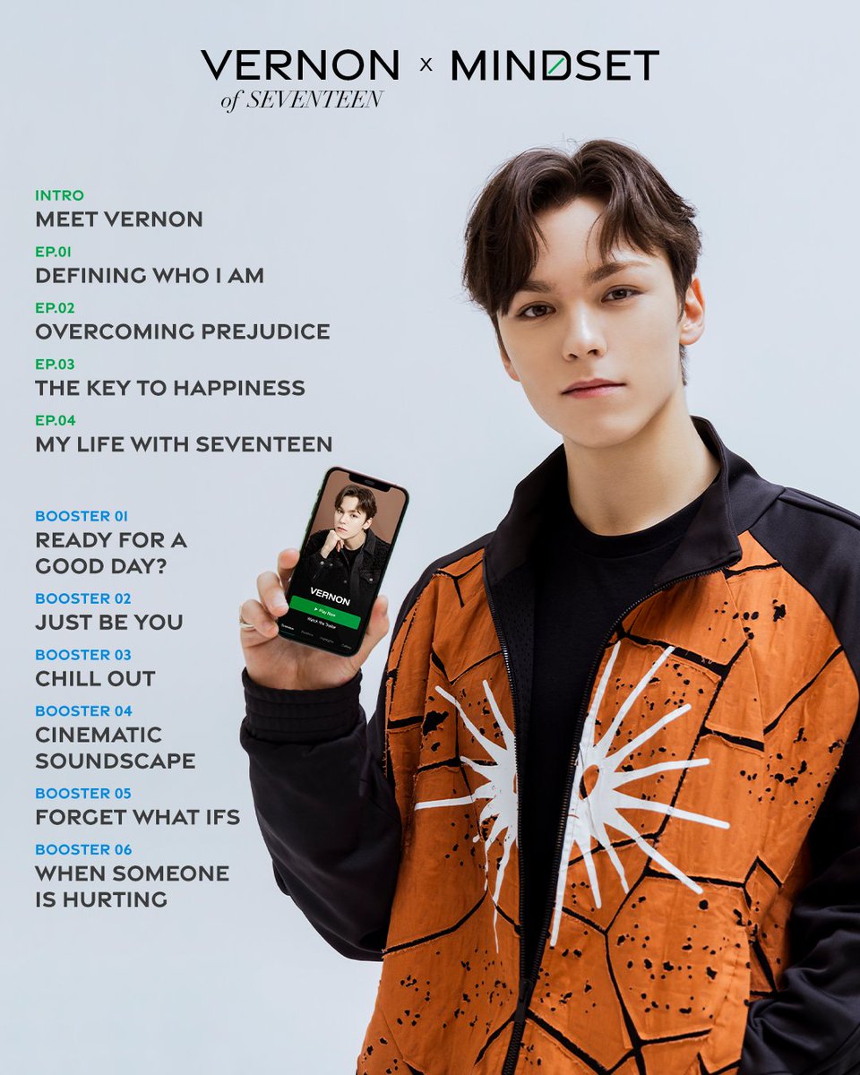 [NEWS] VERNON's @mindset_dive Collection will be out at 10AM KST! Go check it out and let us know what you think!
#VERNON_Mindset #VERNON