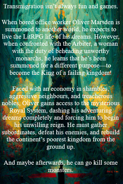 Niall_Stephens's tweet photo. Remember when I said there's a new story coming? 
Well, I can now confirm that The Royal System: Ruler of the Poorest Kingdom will begin serialisation this Saturday!
#LitRPG #kingdombuilding #webfiction #royalroad https://t.co/30q2Bu9sZL