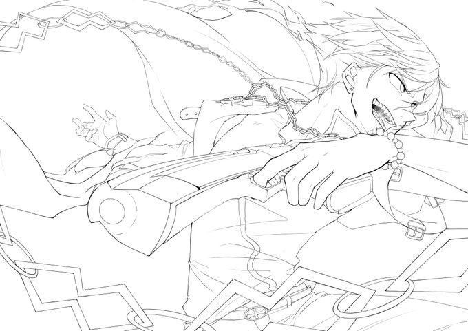 なにやらぬり絵線画をお出しするのが流行っている(?)ようなので私もおびんじょする😊
引用だったり@つけていただけると嬉しいですぁ 