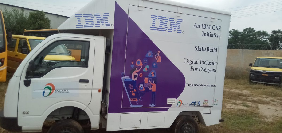 PatankarRishi's tweet photo. CSC Academy and IBM have partnered to send three mobile vans in Districts of Nainital, Haridwar and Udham Singh Nagar of State of Uttarakhand to promote IBM SkillsBuild  @CSCegov_ @academy_csc @dintya15 @ceo_csc @DJoyeeta @_DigitalIndia @GoI_MeitY @ujsbansur @LalitBoraCSCUK https://t.co/w3eGAURU0i