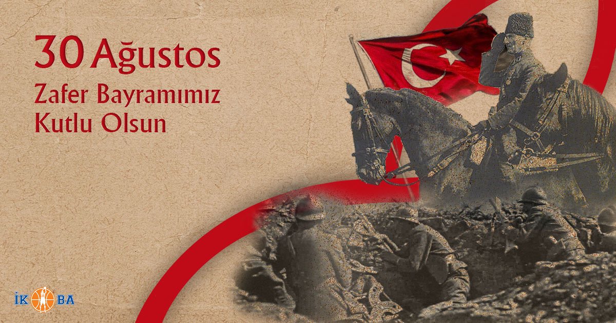 ikbacademy's tweet photo. 30 Ağustos Zafer Bayramımızın 100. yılında Gazi Mustafa Kemal Atatürk başta olmak üzere tüm kahramanlarımızı saygı ve minnetle anıyoruz. #30AğustosZaferBayramımızKutluOlsun https://t.co/l391W2GrrA
