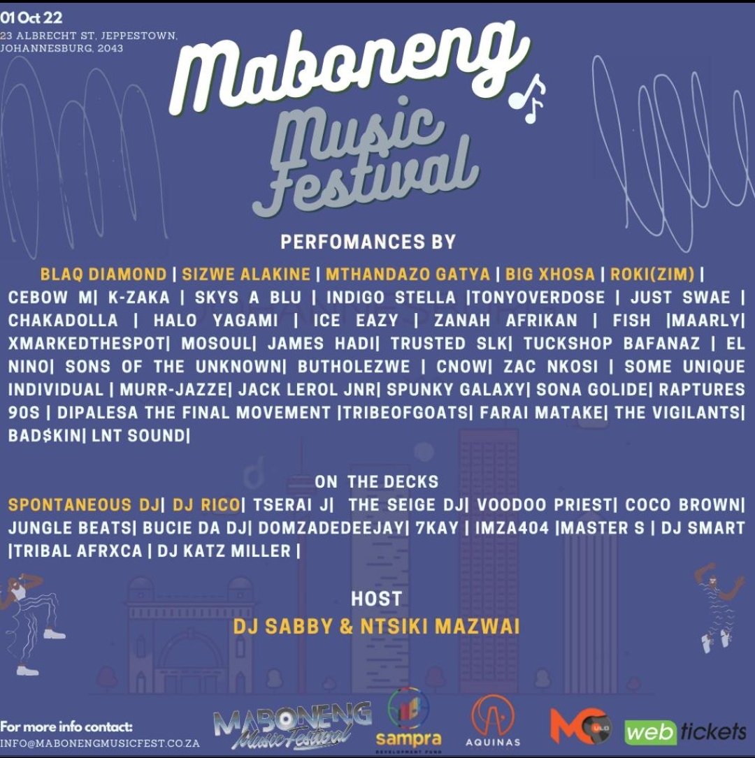 Let's meet there bafethu save the date and get your tickets