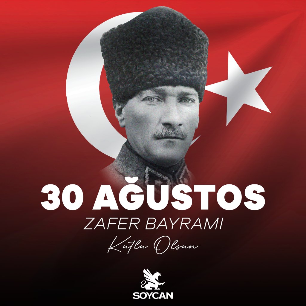 30 Ağustos Zaferi'nin 100. yıl dönümünde başta Mustafa Kemal Atatürk ve silah arkadaşları olmak üzere tüm kahramanlarımızı saygı, rahmet ve minnetle anıyoruz!

#30Ağustos #ZaferBayramı #MustafaKemalAtatürk #30AğustosZaferBayramı