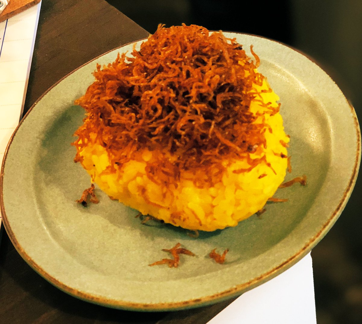 いつかのまかない【ターメリックじゃこおにぎり】