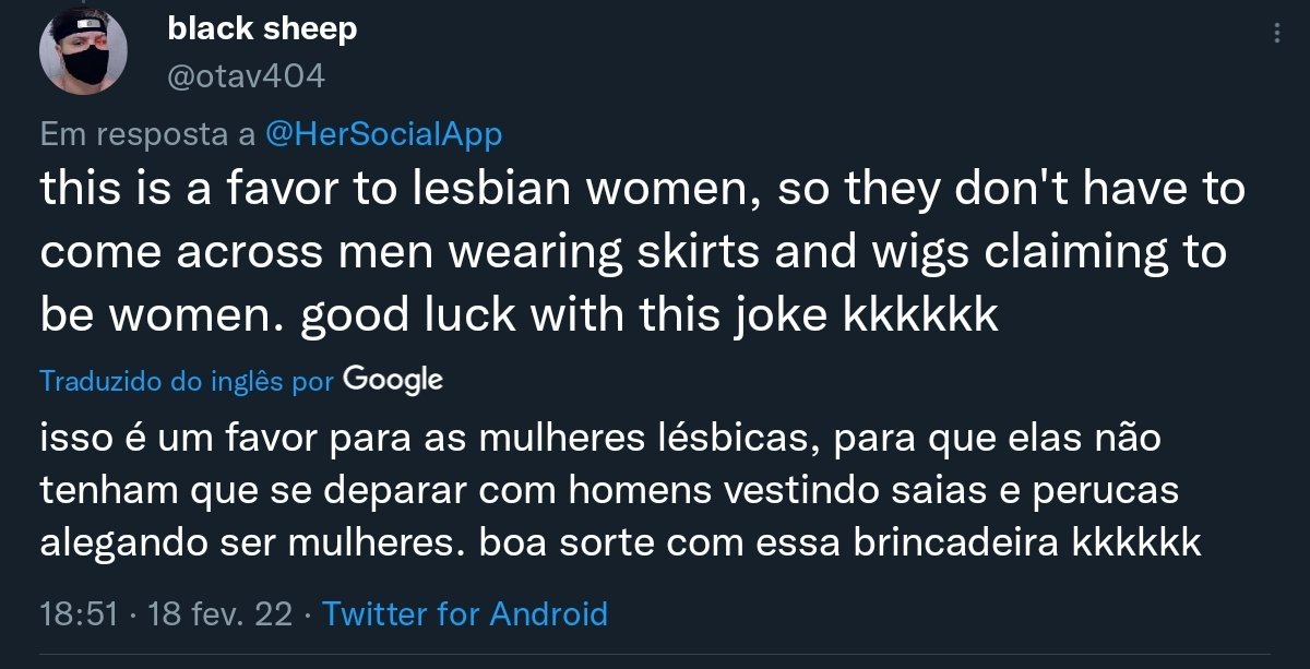 LUARA_BLACK's tweet photo. @ellorep @lesbilov @lesbrelatos Gata olha isso aqui, se não  tratamentos sobre esse assunto mais gente burra assim vai existir! Entenda precisamos fala mais sobre essas questões dentro da comunidade isso nem deveria existir porém é um fato! https://t.co/6Ct0mWafcF