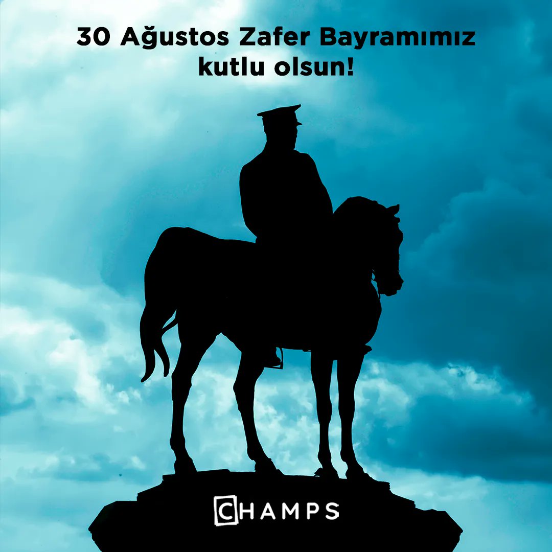 Champs_TR's tweet photo. Büyük zaferimizin 100. yılında bağımsızlık mücadelesi veren tüm kahramanlarımızı saygıyla anıyoruz. 

30 Ağustos Zafer Bayramımız kutlu olsun!

#30Agustos https://t.co/NeU2Lv1hgH