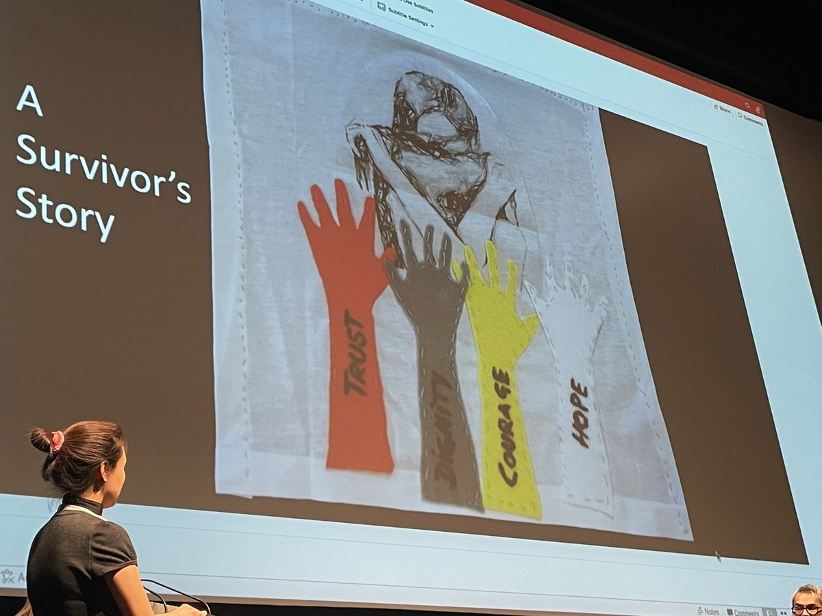 JAndersonRoland's tweet photo. Powerful Tapestry of a survivor of GBV as part of @Oikoumene @Thursdays_Black @peacemakersnetw https://t.co/GDDVRGcv7r