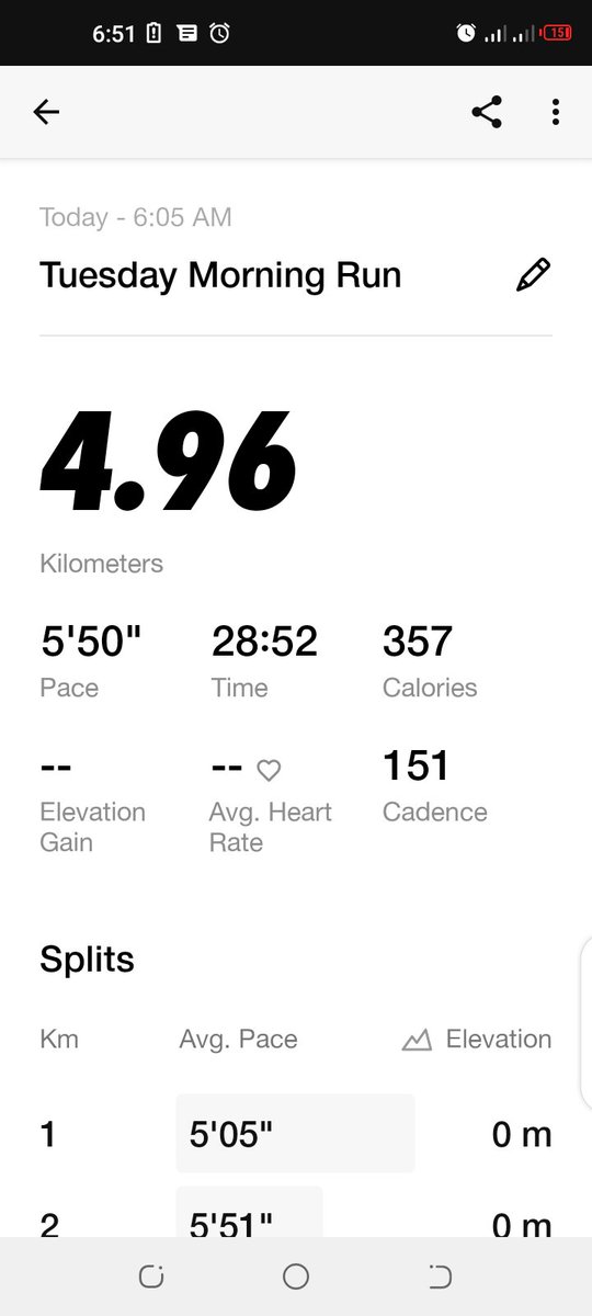 therealFadaca's tweet photo. Keep at it.
#Nikerunclub #Tuesdayrun #Keepitfit https://t.co/cjovgUZy93