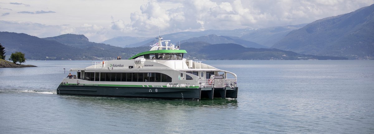 NixholmKarl's tweet photo. When is a tram not a tram, but a ferry? When it’s part of the EU-funded TrAM (Transport: Advanced and Modular) project. The outcome? The MS Medstraum – the world’s first zero-emission fast ferry. Find out more about our innovative solutions on board: https://t.co/L9dfkZ1UAl https://t.co/TW1frxmEIU