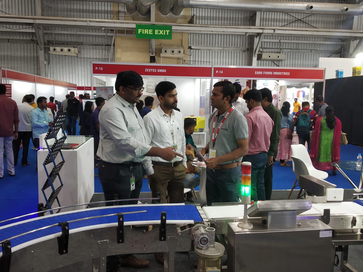 Prompt_Scale's tweet image. Thank You for the overwhelming response! 
We would like to sincerely thank everyone for visiting our stall at GrainTech 2022, Bengaluru
#GrainTechIndia2022 #thanksforyoursupport #Prompt #weighingsolutions