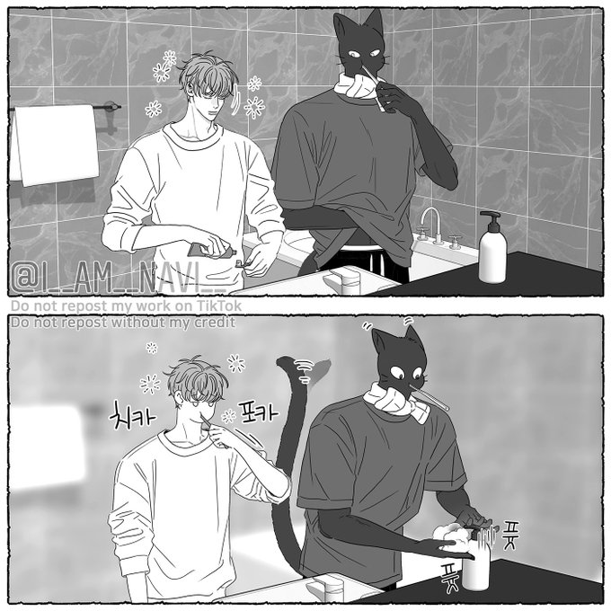 🤼🏻
사이 좋음. 아무튼 좋음.

Do not repost my work on tiktok
Do not repost without my credit 