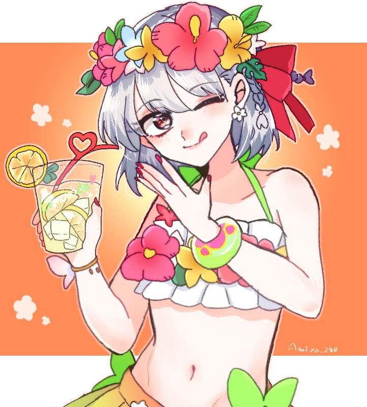 カーマ(Fate) 「水着カーマちゃん #FGO 」|鷹宮悠くん🏠のイラスト