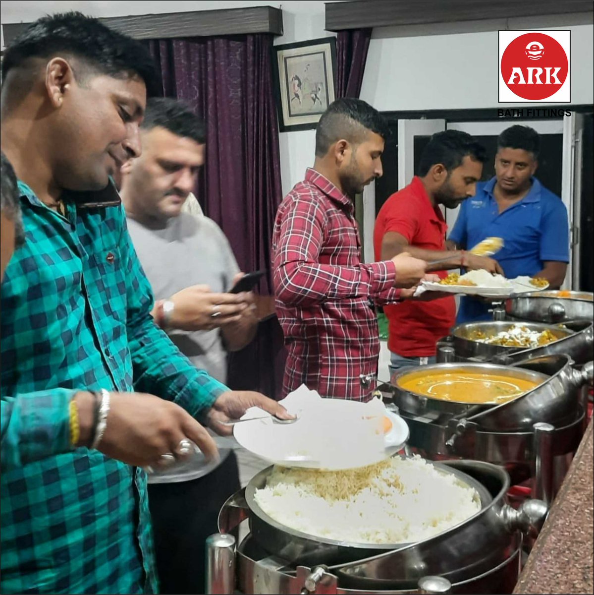 arkbathfittings's tweet photo. ARK Technical session at M/s Baldev Chand Gyan Chand ,Ghumarwin, HP
Hosted by Sh. Subhash Chand on 22.8.22
ARK Represented by: Sh. Krishna Kant & Sh. Parmjit
#ARK_Faucets
#ARK_Sanitary_Fittings
#OldestBathroomFittingBrand
#ARKSanitaryware
#TechnicalMeet https://t.co/RiKWODozgv
