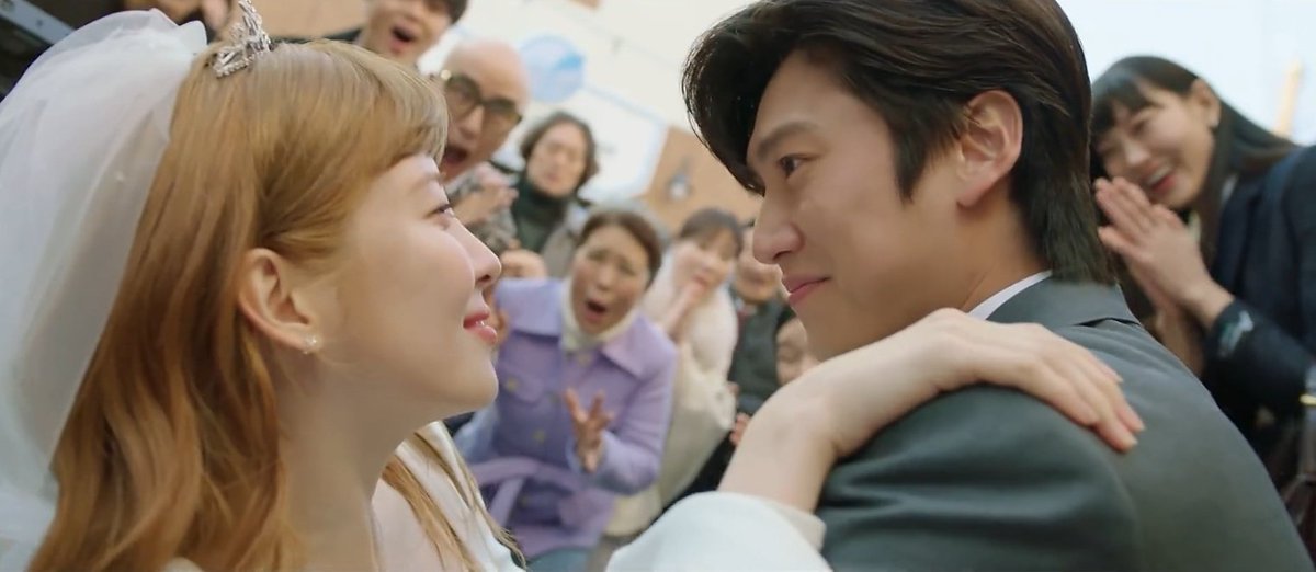 rkdramadiary's tweet photo. "Though the Seul Bi in my memory never came back, I'm now living with a wife, who's more beautiful. More happily and more fiercely."
— #JinxedAtFirst #JinxedAtFirstEp16 https://t.co/f8Sxrtzj5B