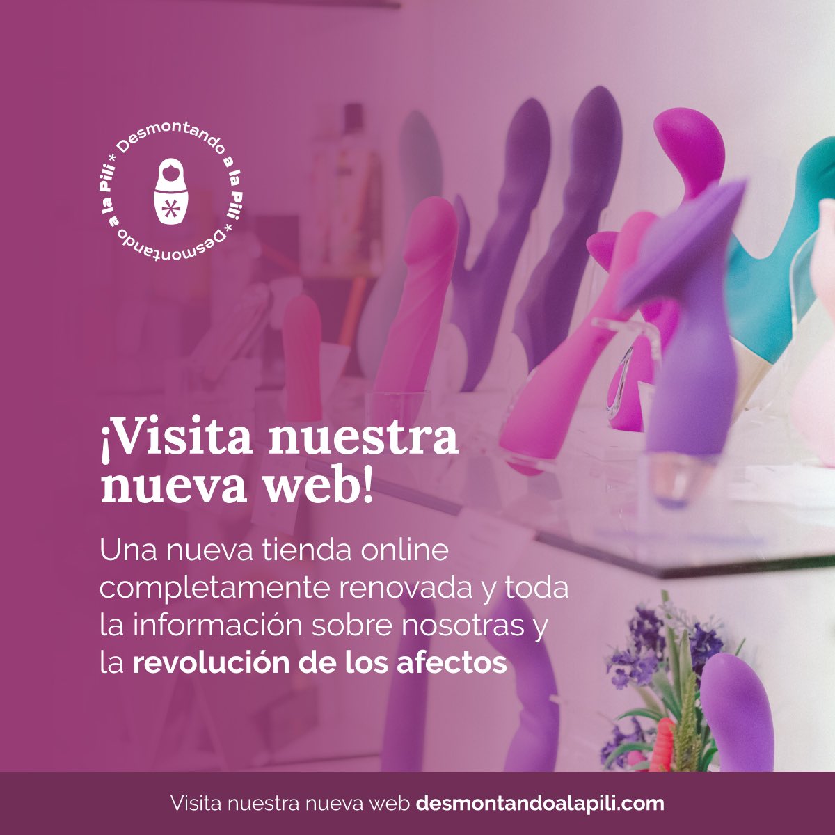 Expertas en deconstruir para volver a construirnos mejor. Visita nuestra nueva web 🥰🥰🥰desmontandoalapili.com 

#saludsexual #sexologiafeminista #economiasolidaria