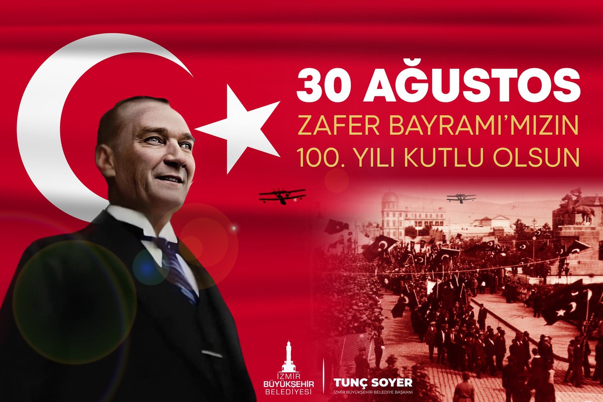 30 Ağustos Türk milletinin yeniden dirilişi, vatanına canı pahasına sahip çıkışıdır.🇹🇷 Zaferimizin 100. yılı kutlu olsun.