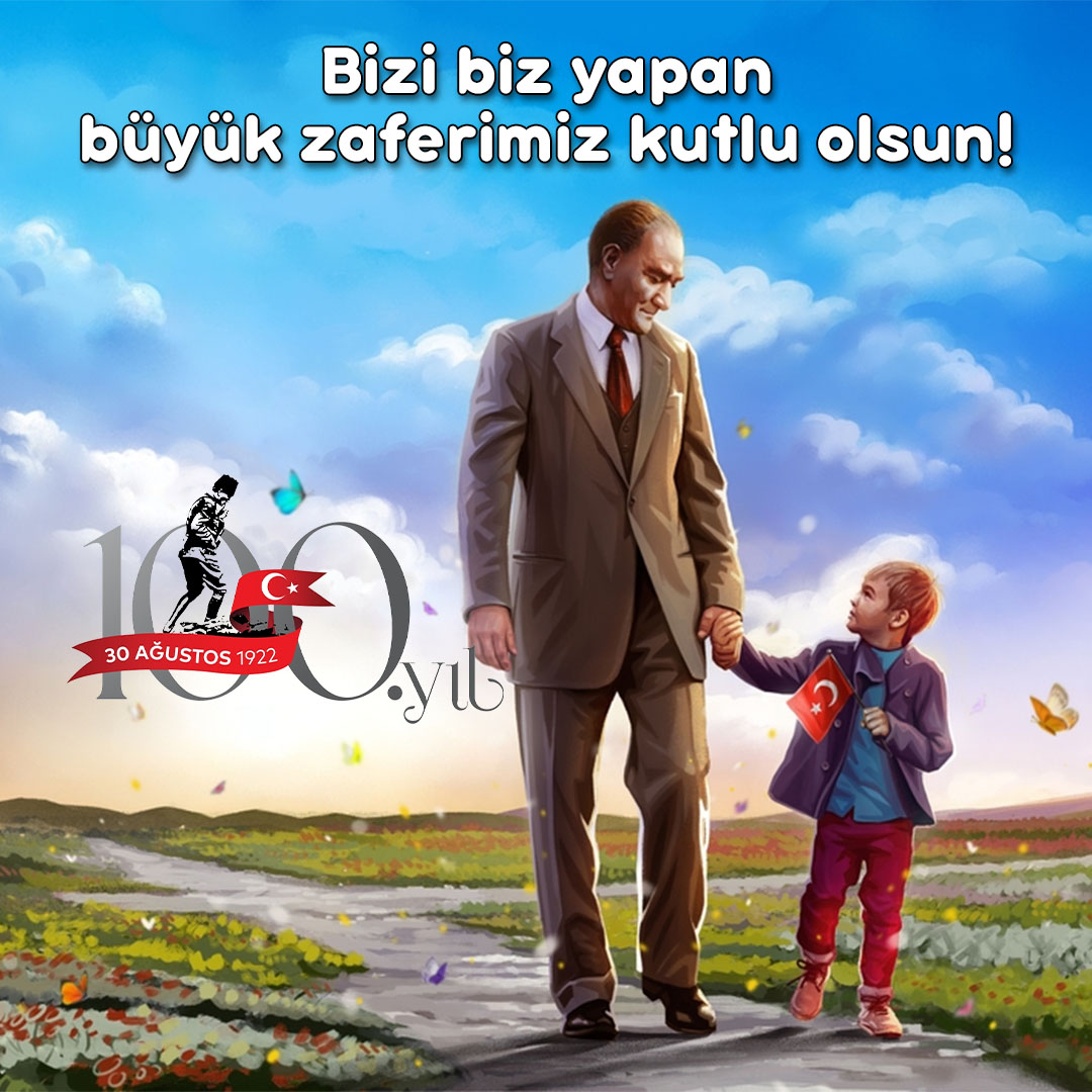 Atamızın 100 yıl önce bizlere miras bıraktığı şanlı zaferimizin simgesi 30 Ağustos kutlu olsun. 

#VoonkaKids #ZaferBayramı #30Ağustos #30ağustoszaferbayramı
#MustafaKemalAtatürk #bağımsızlık
