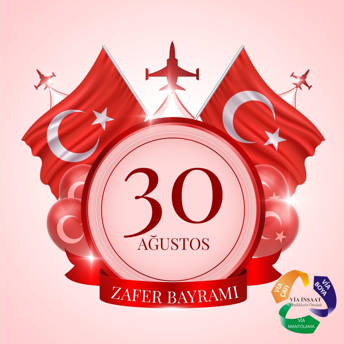 viainsaat's tweet photo. 30 Ağustos zaferi, tarih arasında bir millet tarafından tamamen benimsenen bir fikrin ne kadar kadir ve ne kadar muhyi bir kuvvet olduğunun en güzel misali olarak kalacaktır. #Viaİnşaat #30AgustosZaferBayrami https://t.co/VIshFJjPtd