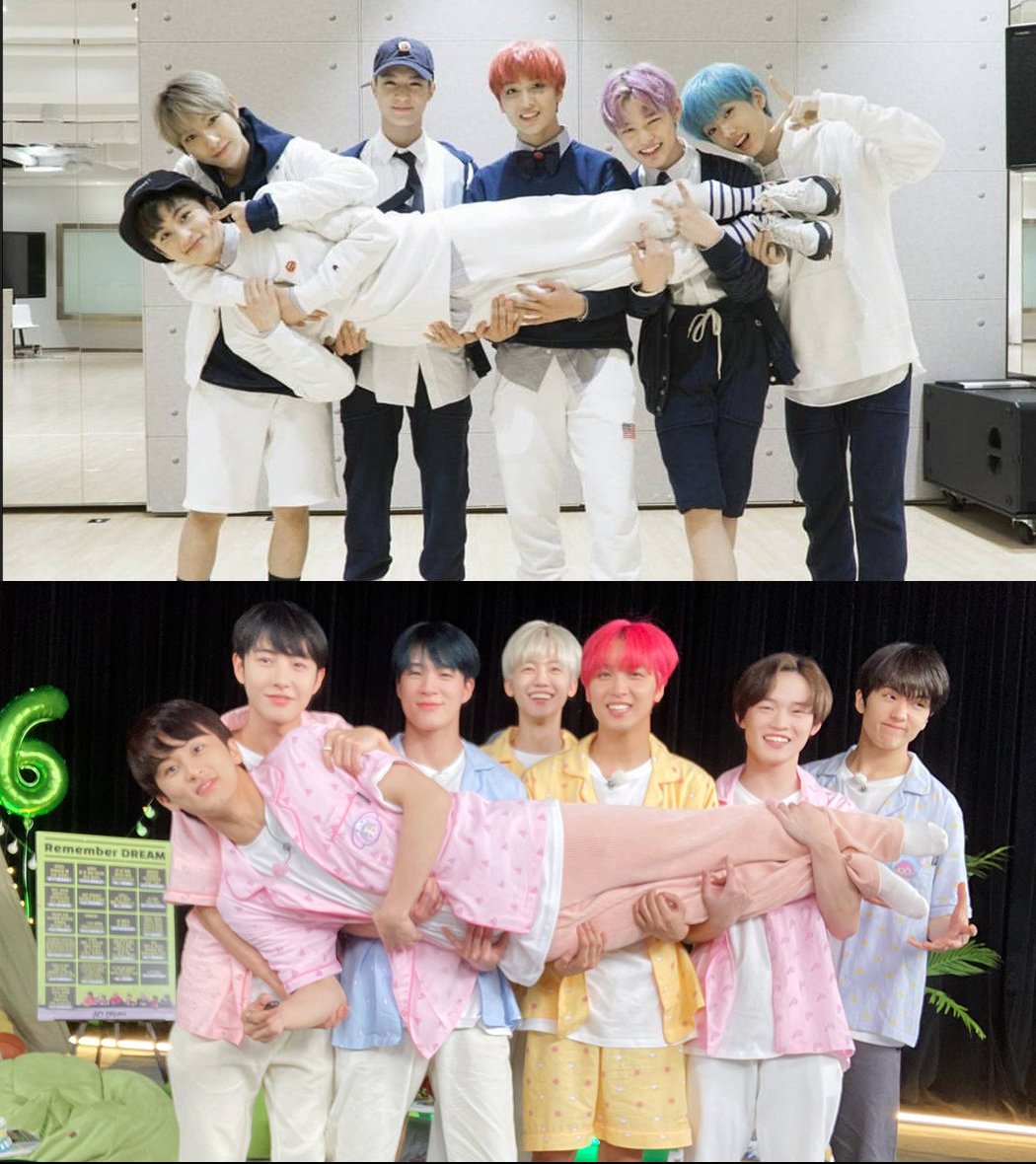 NCTDreamINA's tweet photo. fakta bahwa foto ini yg milih -jaemin dan gimana dia happy bgt akhirnya bisa remake foto era we young ini dgn versi 7dream, dia bahkan ga ngubah posisi anak2 yg lain dgn milih berdiri di belakang sambil senyum manis dan bilang "neomu jowaaaa".
Seneng ya na, akhirnya ada  (cont..) https://t.co/5AUsH3Sma3