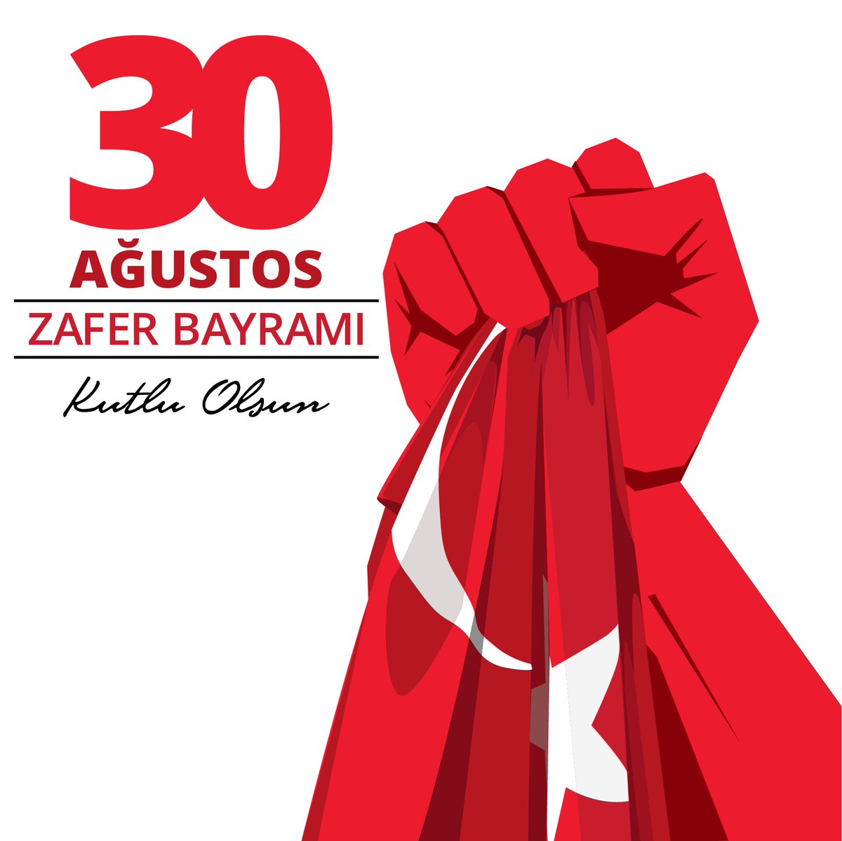 30 Ağustos Zafer Bayramı’nın 100.yılında Mustafa Kemal Atatürk ve silah arkadaşlarını saygı ile anıyor, bayramımızı kutluyoruz!
