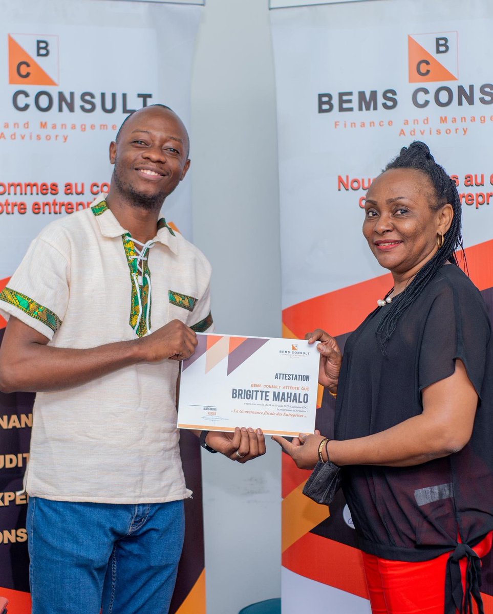 bems_consult's tweet image. Retour en image de la formation du 08 au 19 Août 2022 sur la GOUVERNANCE FISCALE DES ENTREPRISES 
🌐 bemsconsult.com
📩 sales@bemsconsult.com
☎️ +243 829076691- 898916082
📍 Blvd 30Juin, Immeuble VULAMBO 7e niveau, Loc2

 #formation  #entreprise #fiscalité #taxe #bems