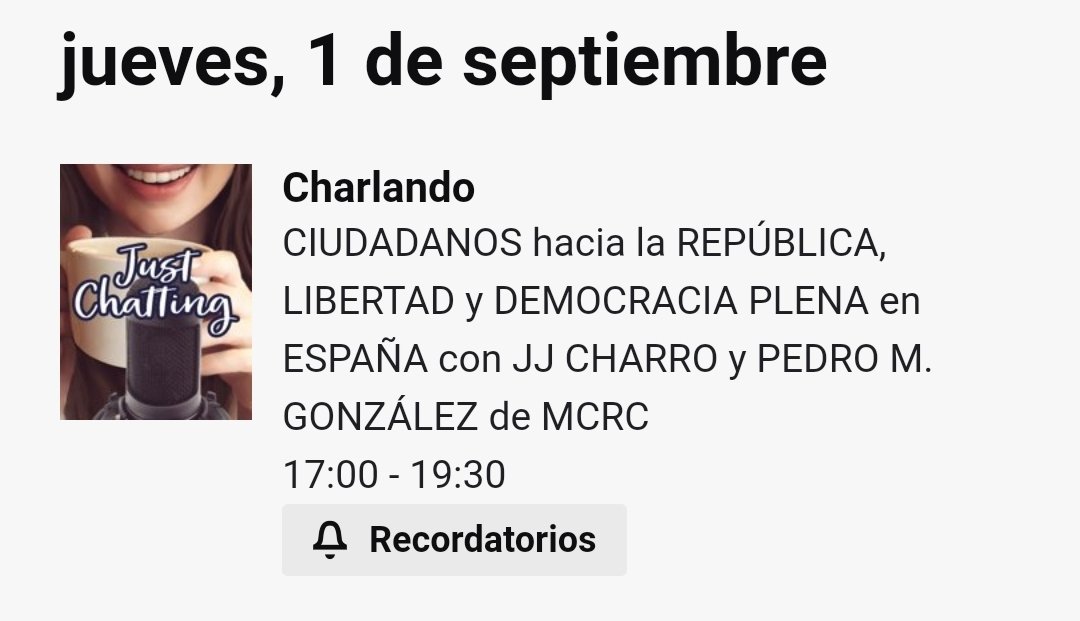 MCRC__es's tweet photo. 📍Juan José Charro, presidente del MCRC  y Pedro Manuel González, asesor jurídico, estarán en directo mañana, de 17:00 a 19:30, con Jordi Llátzer en Twitch.

https://t.co/ITGSK3jV7Q https://t.co/YcniSZXc5y
