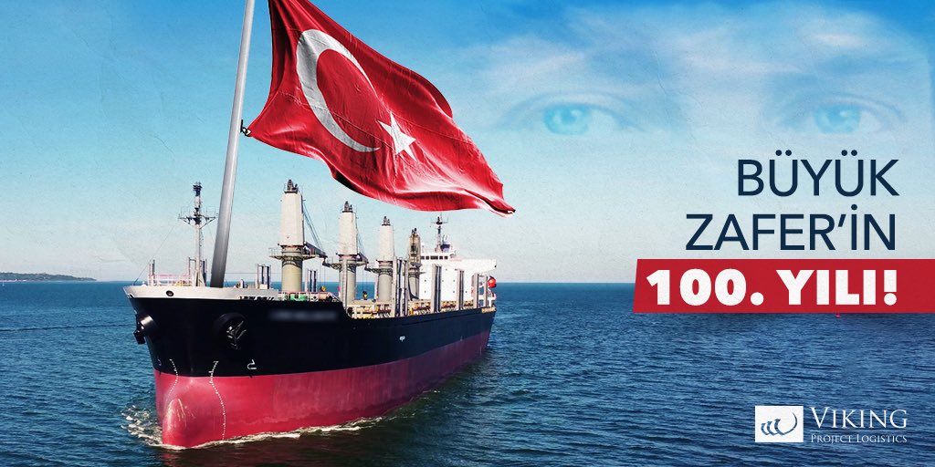 viking_project_'s tweet photo. 30 Ağustos Zafer Bayramımızın 100. yılında, başta Gazi Mustafa Kemal Atatürk olmak üzere vatanımız için canını siper eden tüm kahramanlarımızı saygı ve minnetle anıyoruz. Bayramımız kutlu olsun!
#30ağustos #zaferbayramı #atatürk #mustafakemalatatürk #vikingprojectlogistics https://t.co/LxwbOABuP5