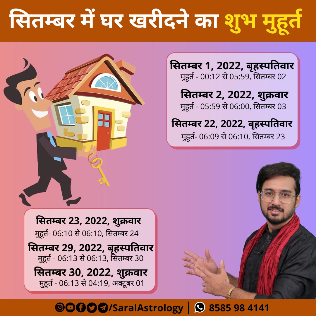 When someone moves into a new home for the first time, a Hindu ceremony called Griha Pravesh is held.
Above Griha Pravesh muhurat dates are considered shubh or auspicious for entering a new home.
.
.
.
#grihapravesh
#shubhmahurat #astrology #astroTips #AstroGuru #saralastrology