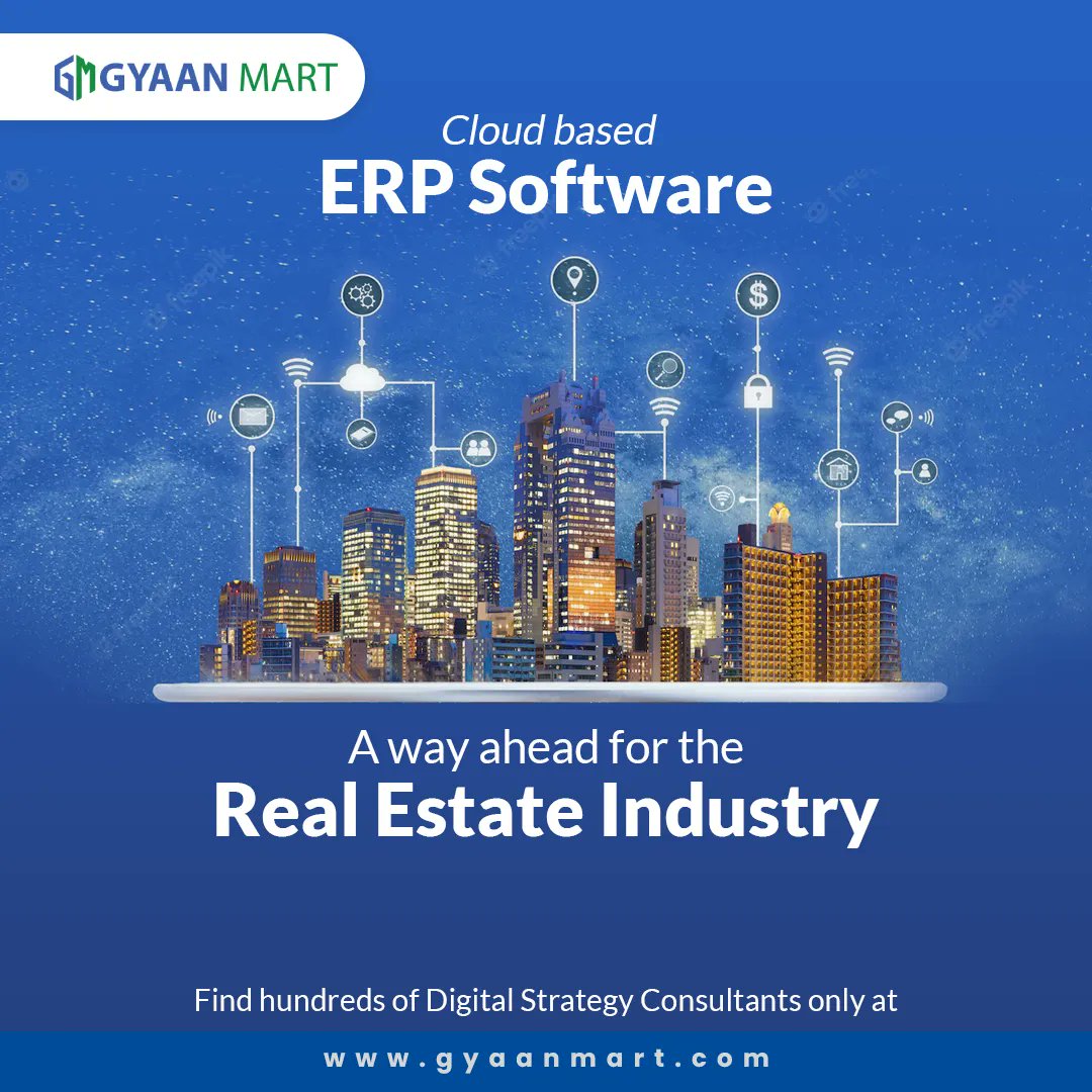 GyaanMart's tweet image. Digital Transformation can make your real estate business more attractive to new gen customers.
#ERP #couldcomputing #realestate #gyaanmart