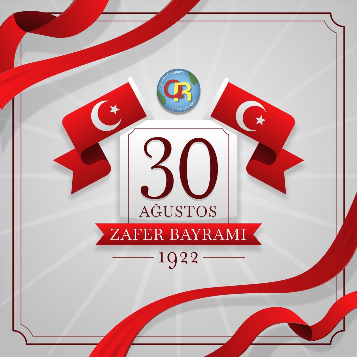 30 Ağustos Zafer Bayramının 100. yıl dönümünde Mustafa Kemal Atatürk ve ordumuzun elde ettiği zaferi bir kez daha gururla kutluyoruz. 🇹🇷🎊 🇹🇷🎊 🇹🇷🎊

#30AgustosZaferBayrami