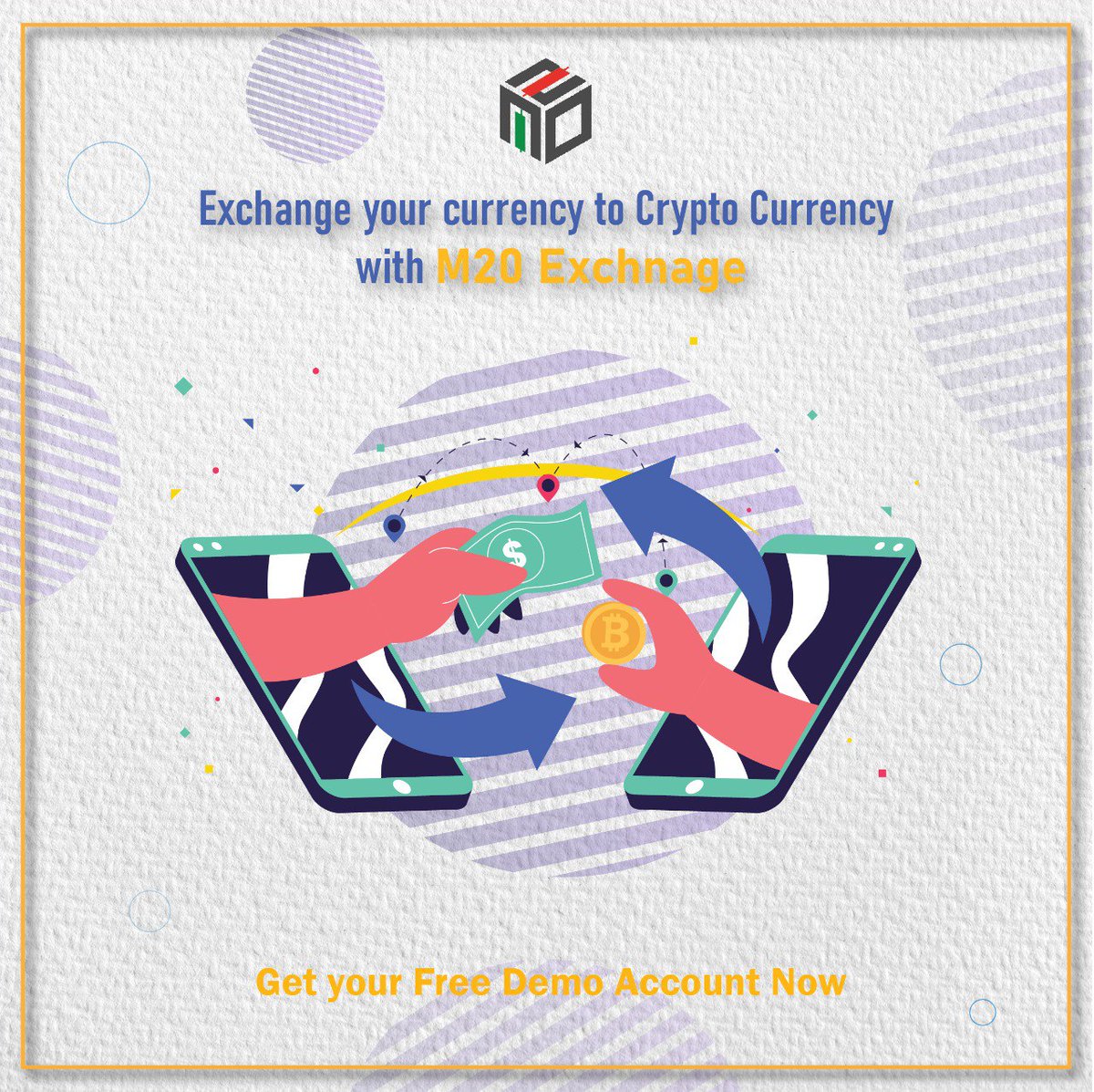 M20Exchange's tweet photo. Let's take a step forward towards digital currency
Trade with M20 exchange. #M20Exchange #digitialcurreny #cryptocoin
-
#digitalworld #mission20 #tradingplatform #bitcoincash #Exchange #CryptoNews #Trading #Cryptocurrency #secure #securetradingplatforms #crypto #blockchain https://t.co/jb9E8xhVcW