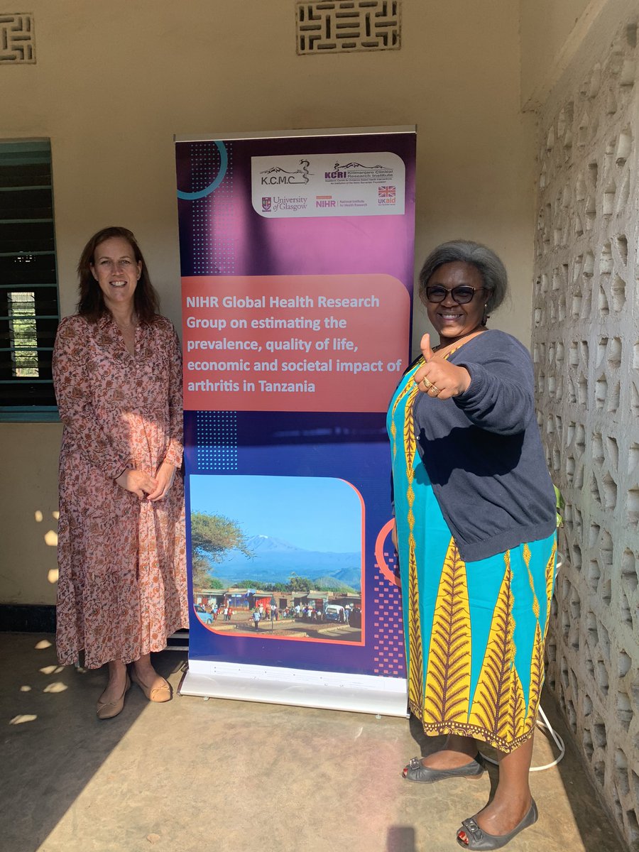 emmasarahmac23's tweet photo. All set up and ready to share our clinical and health economic research findings with the Hai community leaders &amp; participants here in Tanzania 🇹🇿 @KCRITanzania @NIHRglobal @UofGHEHTA @blaymt @Jennika23 @jebhalliday @UofGMVLS @StefanSiebert1 https://t.co/g7MR7LuoHP