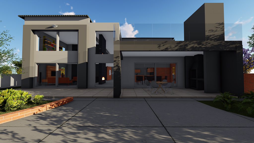 ktconstruction_'s tweet photo. This family home is designed for a client in the Polokwane area. The brief called for a family orientated home that makes provision for entertainment and views to the outdoors. 

#architecture #contractor #ResidentialArchitecture https://t.co/7TzKQJTTFB