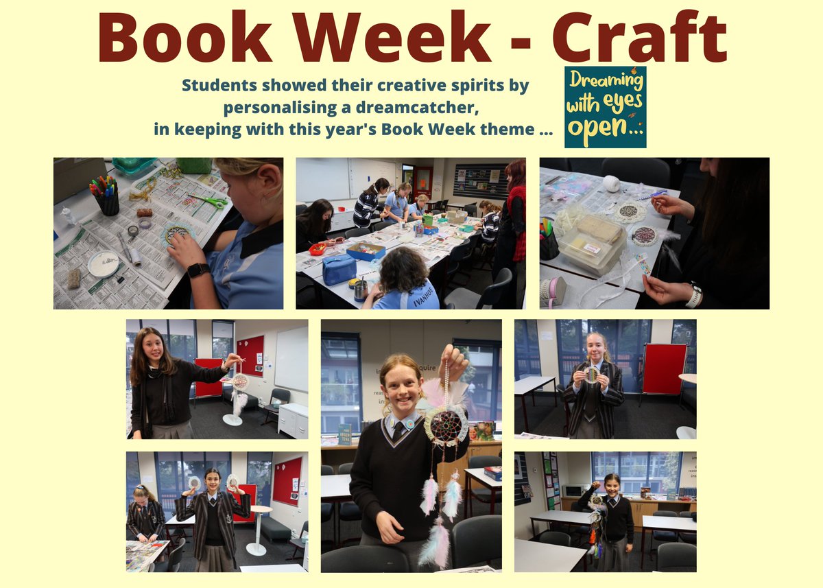 The Ridgeway Campus library has had a lot of fun celebrating #BookWeek2022 – creative crafting &amp; <a href="/kate_constable/">Kate Constable</a> author talk were a couple of highlights on offer to students &amp; staff. #CBCA2022 #BookOfTheYear2022