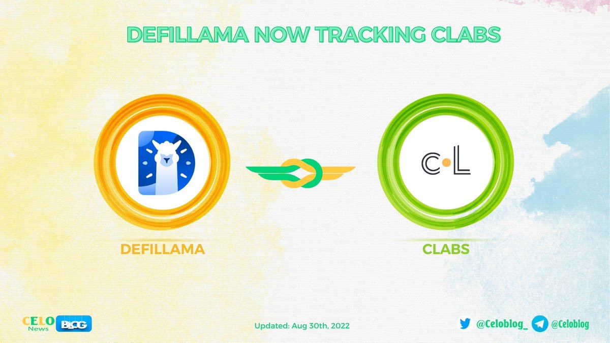 Celoblog_'s tweet image. 🤩 @DefiLlama now tracking @cLabs on @CeloOrg

#CeloBlog #CELO $CELO #CLABS