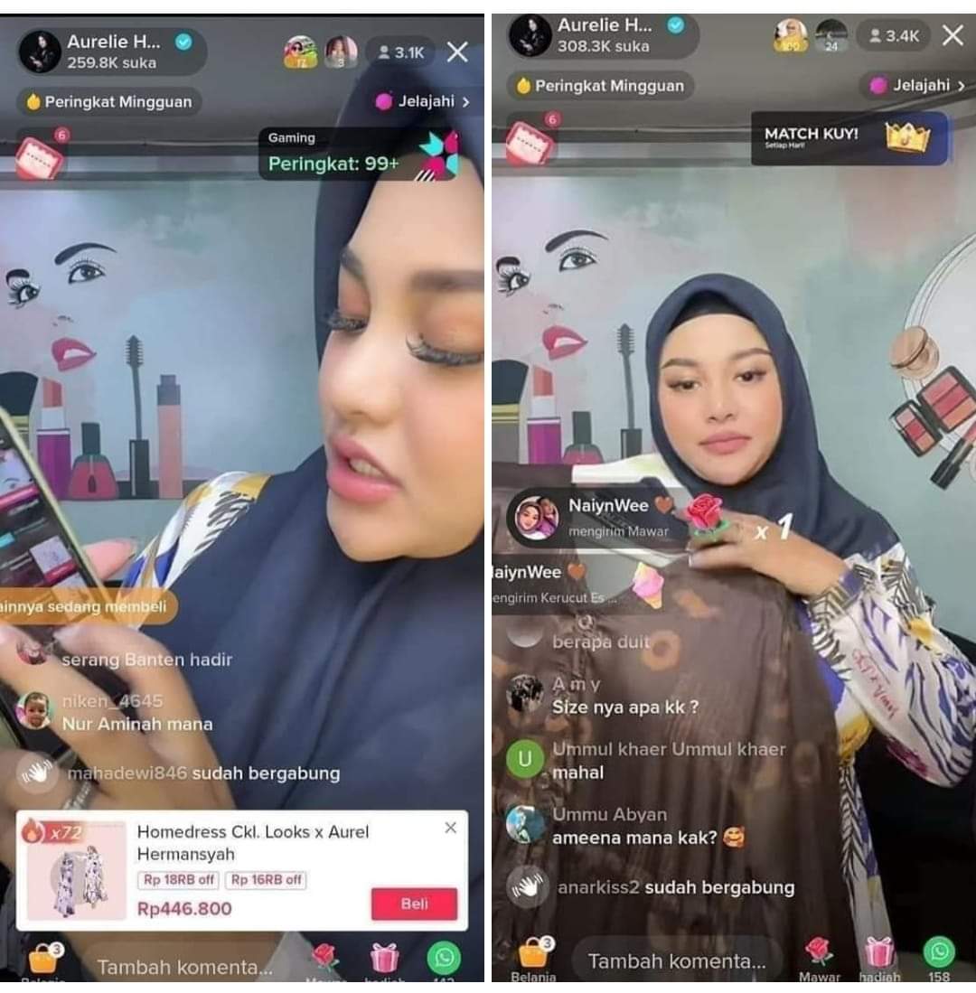 Orang tajir aja ga malu lho live jualan...

Kamu baru update story jualan aja udah malu, takut dibilang miskin.

Padahal emang miskin, udah miskin banyak gengsi!

Yhaaa... 😂