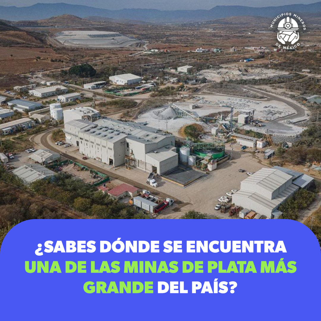 MunicipiosMine's tweet photo. 🟠Desde que inició actividades en 2006, la mina de San José del Progreso se ha convertido en una de las minas más productivas en extracción de plata en el país ⛏👷‍♂️

¿Habías oído hablar de ella? 😯 https://t.co/5MP6ZEGdFn
