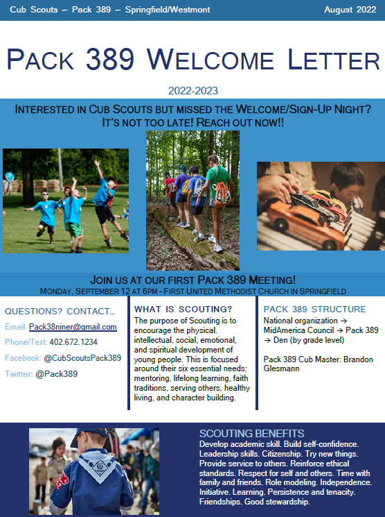 Pack389 tweet picture